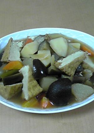 簡単！めんつゆで野菜の煮込み-レシピのメイン写真