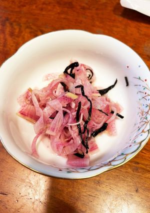 赤大根の塩昆布和え-レシピのメイン写真