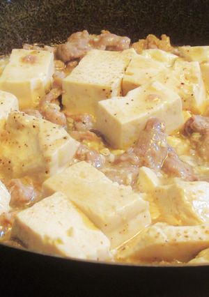 〖 黒胡椒の香り♪ 出汁麻婆豆腐 〗-レシピのメイン写真