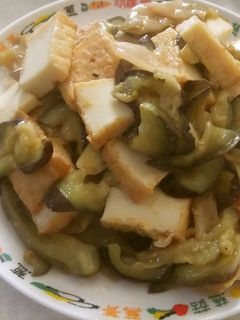 厚揚げとなすとザーサイの炒め物-レシピのメイン写真