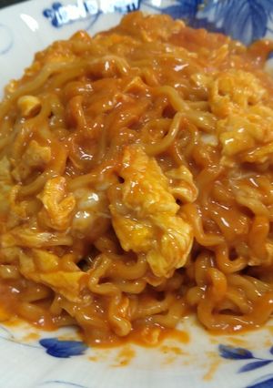 激辛ラーメン　アレンジ-レシピのメイン写真