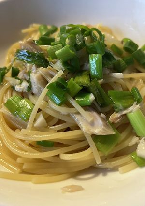 我が家のサバ缶ペペロンチーノ-レシピのメイン写真