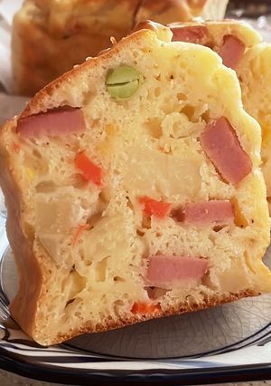 ランチに簡単HMのケークサレ-レシピのメイン写真