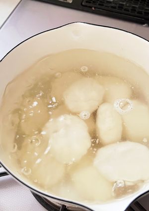 グルテンフリー！豆腐で米粉だんご-レシピのメイン写真