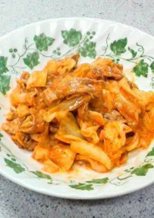 豚肉とキャベツのコチュジャン風味炒め-レシピのメイン写真