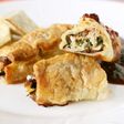 イワシのパイ包み焼き~蜂蜜赤ワインソース