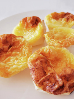 餃子の皮でエッグタルト風-レシピのメイン写真