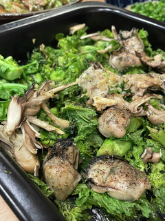 牡蠣と菜の花のオイル焼き-レシピのメイン写真