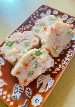 包丁不要！米粉のケークサレꕤ離乳食完了期-レシピのメイン写真