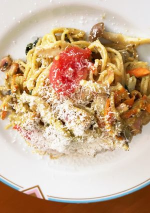 ZENBヌードルの大葉ジェノベーゼパスタ-レシピのメイン写真