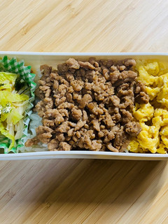 ガッツリ!にんにく風味の肉そぼろ-レシピのメイン写真