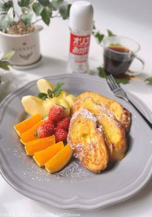 ジップロックで簡単!フレンチトースト-レシピのメイン写真
