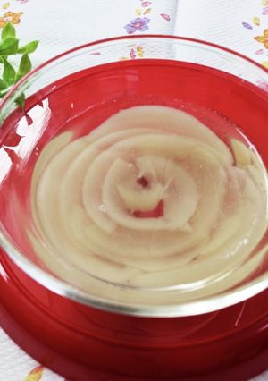 母の日におすすめ～桃のローズゼリー☆-レシピのメイン写真