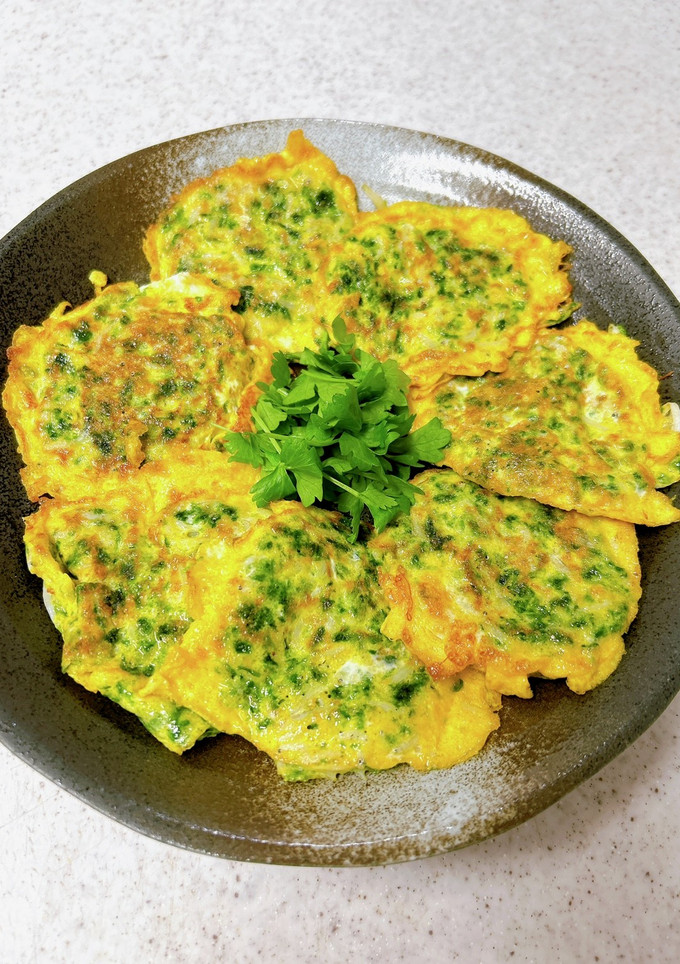 磯の香り♪生青海苔としらすの卵焼き-レシピのメイン写真