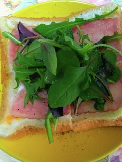 ブレッドオーブンでベーコンエッグトースト-レシピのメイン写真