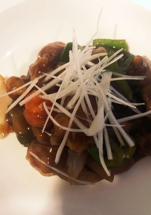 黒酢豚、本格的な味に仕上がりました！-レシピのメイン写真