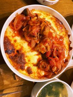 鶏肉のトマト煮で簡単ドリア-レシピのメイン写真