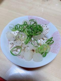 ササミのらっきょう和え-レシピのメイン写真
