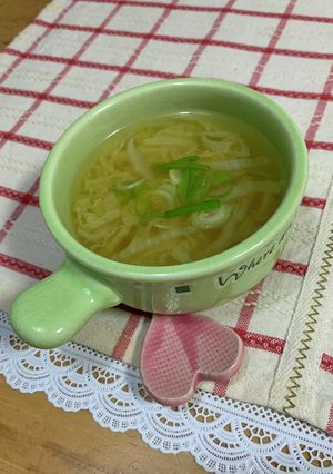 白菜の芯deスープ♪-レシピのメイン写真