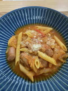 稲毛が食べれるトマトスープのペンネ-レシピのメイン写真