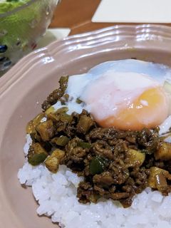 残った青椒肉絲をリメイク ドライカレー-レシピのメイン写真