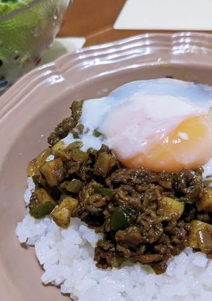 残った青椒肉絲をリメイク　ドライカレー-レシピのメイン写真