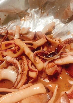 いかゲソのゆかりバター醤油-レシピのメイン写真