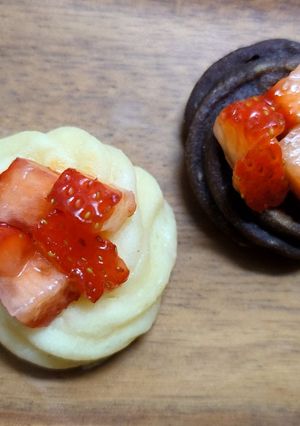 わんこ用♡おから豆腐ホットケーキ-レシピのメイン写真
