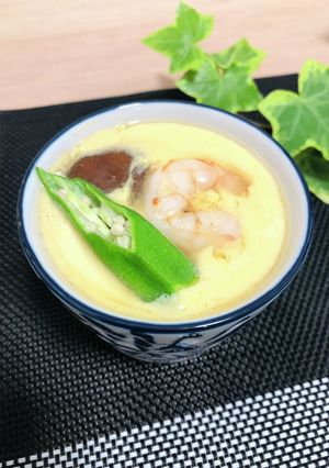 簡単　おうどん出汁で茶碗蒸し　低カロリー-レシピのメイン写真