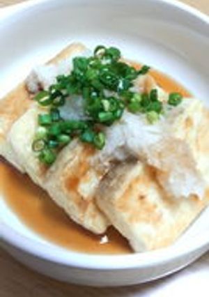 おろしポン酢の豆腐ステーキ-レシピのメイン写真
