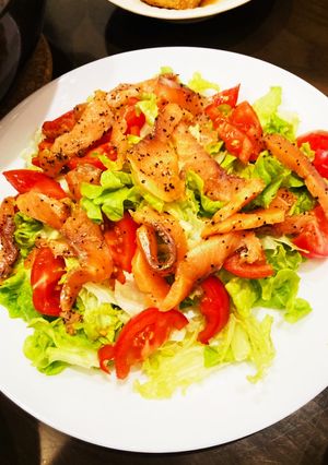 スモークサーモンサラダ-レシピのメイン写真