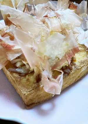 簡単つまみ厚揚げ焼き-レシピのメイン写真