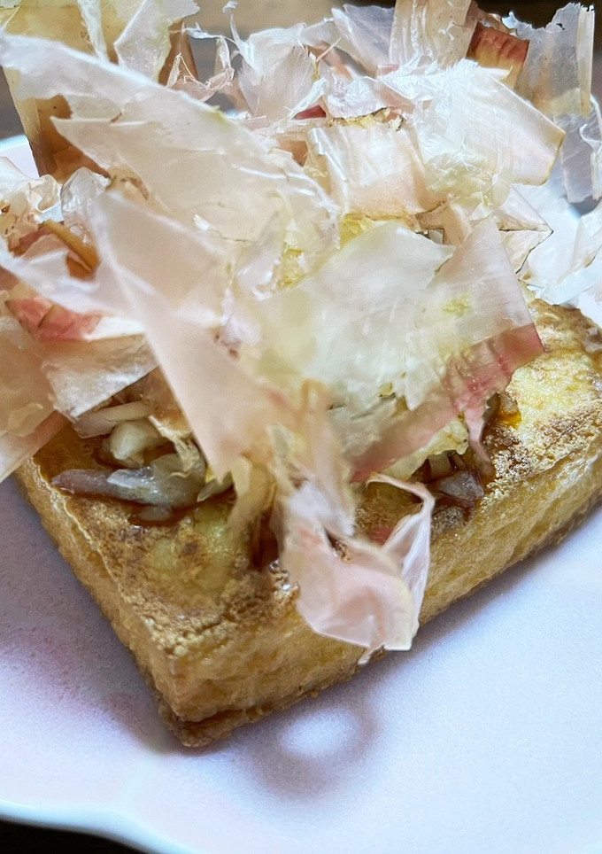 簡単つまみ厚揚げ焼き-レシピのメイン写真