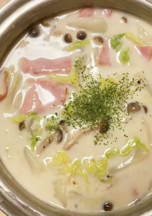 白菜のクリーム煮-レシピのメイン写真