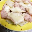 豚肉とじゃがいものチーズ焼き