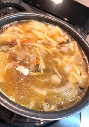 腸活！茗荷と根菜のぽかぽかスープ-レシピのメイン写真