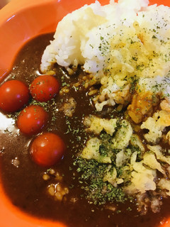 レトルト活用●揚げ玉/天かすカレー-レシピのメイン写真