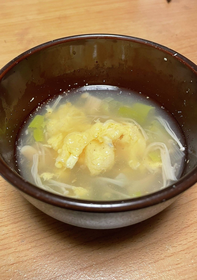 えのきと卵のあったかスープ-レシピのメイン写真