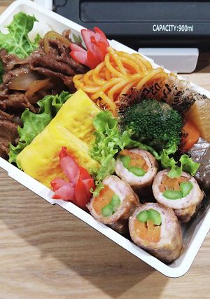 中学生お弁当　2023/2/20 記録用-レシピのメイン写真
