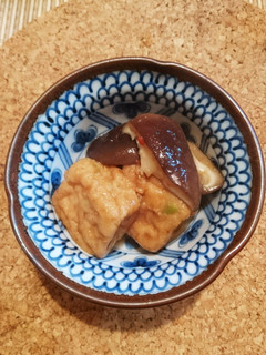 椎茸と、チビ厚揚げのピリ辛で甘い煮物-レシピのメイン写真