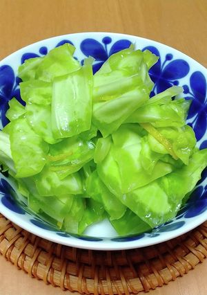 春キャベツのゆずと液体塩麹の浅漬け-レシピのメイン写真