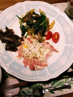 玉ねぎと人参とサラダほうれん草の炒め物-レシピのメイン写真