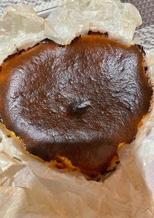 バスクチーズケーキ-レシピのメイン写真
