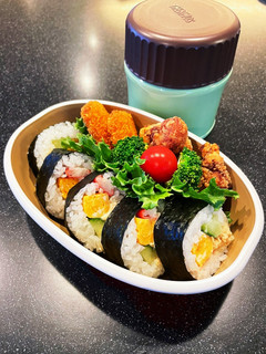 高校生弁当2023 2月20サラダ巻き-レシピのメイン写真