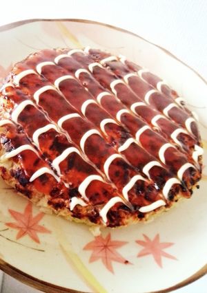 自然薯と米粉のキャベツ焼き-レシピのメイン写真