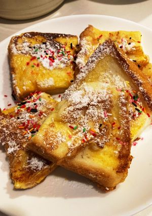 仕込みを忘れた朝のフレンチトースト-レシピのメイン写真