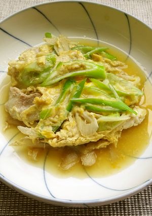 豚肉の柳川風煮-レシピのメイン写真