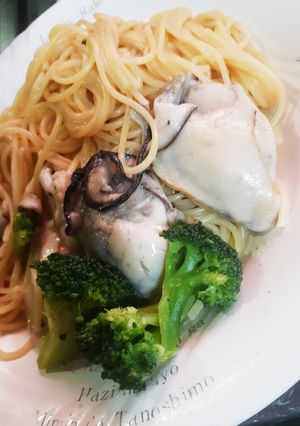 簡単絶品★牡蠣とブロッコリーのパスタ-レシピのメイン写真