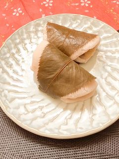 ひな祭りに作ろう!薄焼き桜餅-レシピのメイン写真