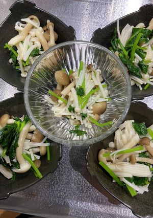 きのこと三つ葉の白だし和え-レシピのメイン写真